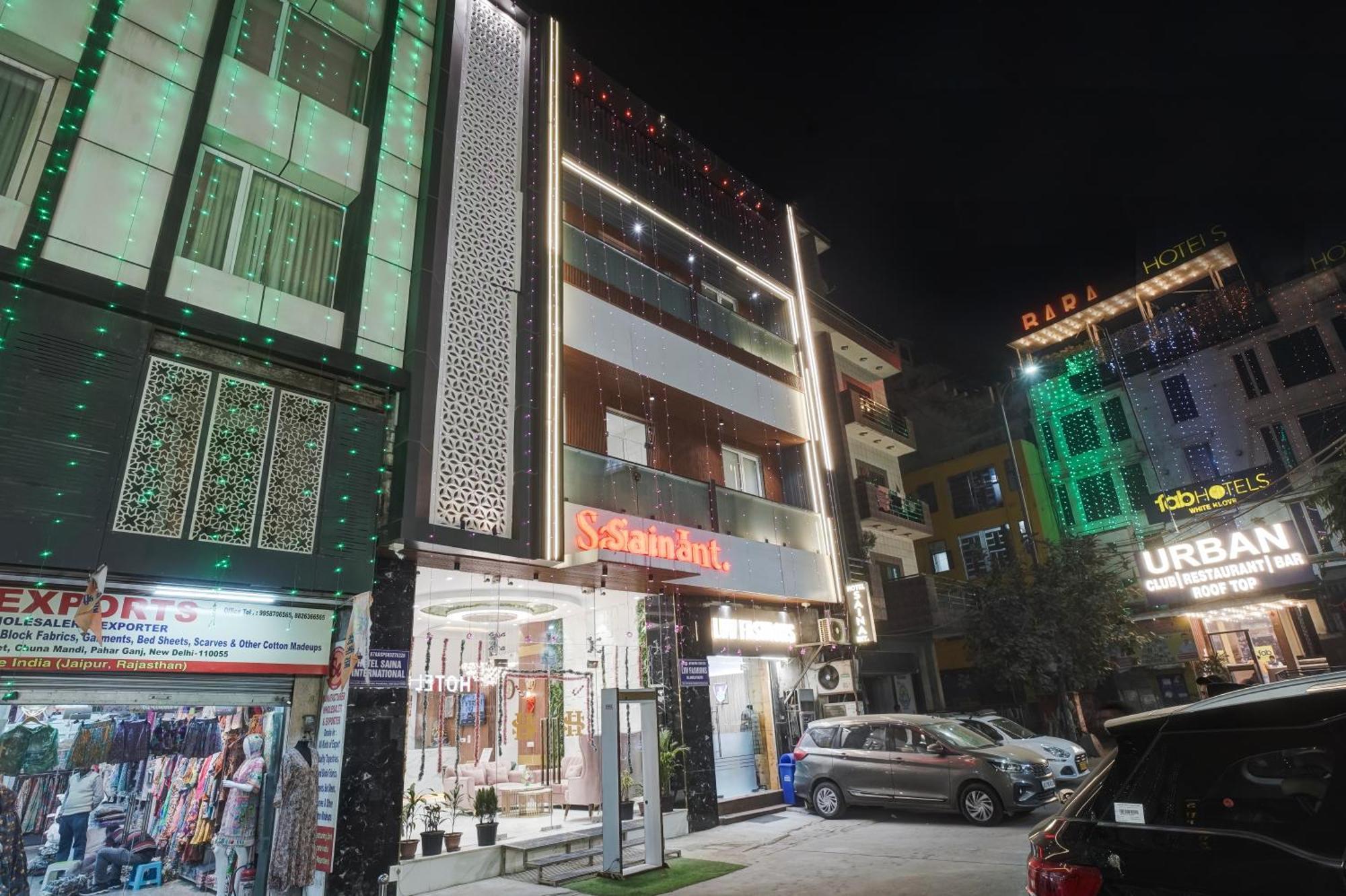Отель The Saina International - New Delhi, Paharganj Экстерьер фото